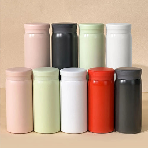 200/300ML Stainless Steel Insulated Cup Double Vacuum Coffee Mug for Hot & Cold Portable Water Bottle Gifts for Girls